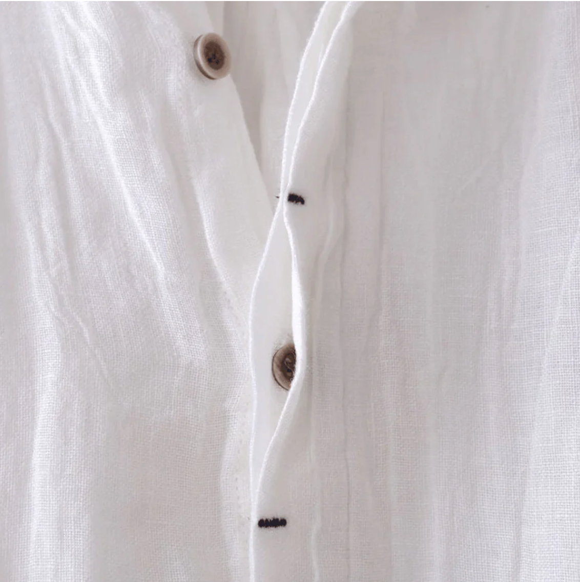 Derek™ | Short-sleeved linen shirt